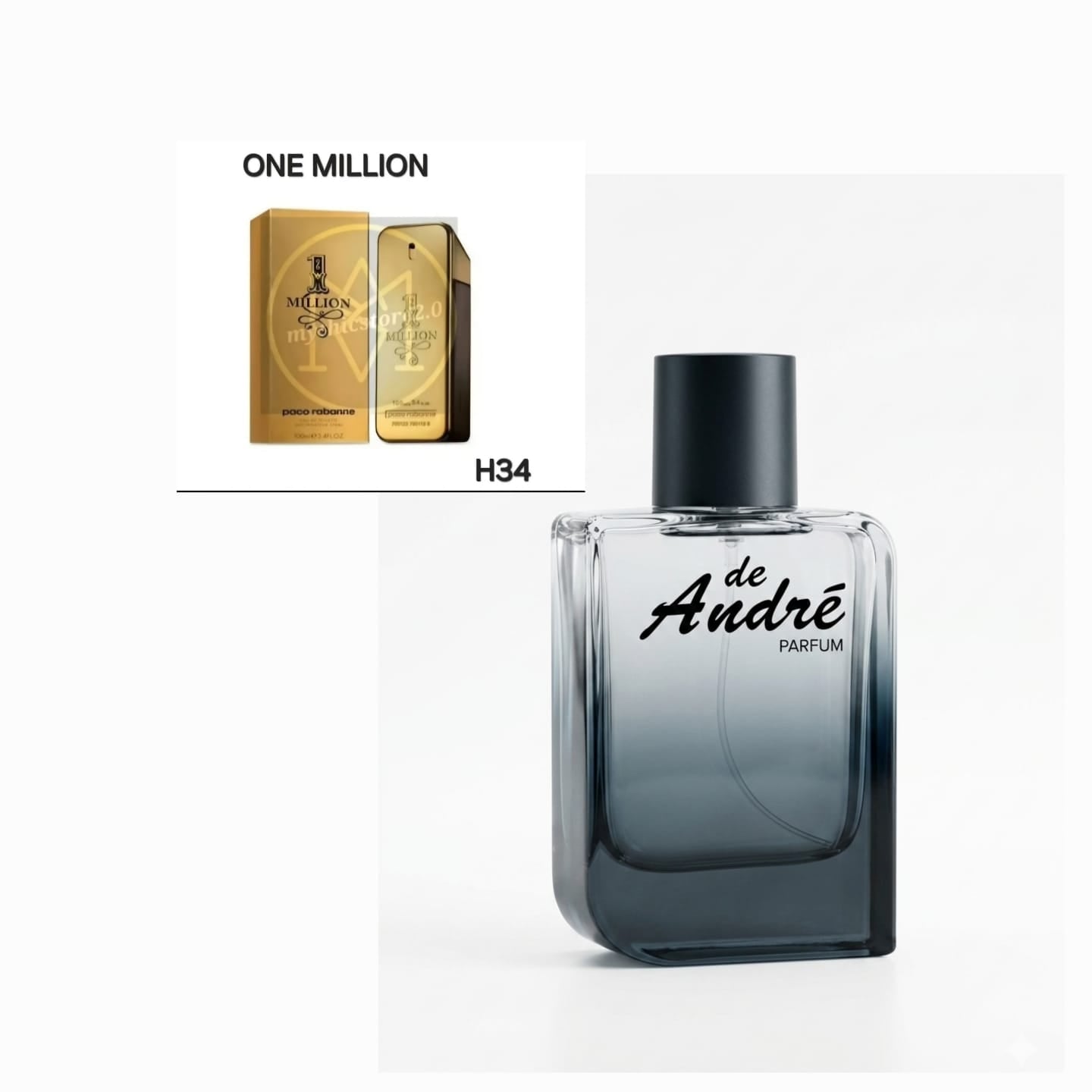 Perfume H34 Parfum D Parfum EDP Hombre
