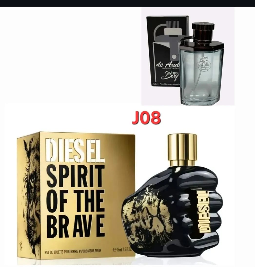 Teen Boy J08 Spirit of the Brave 50 mL