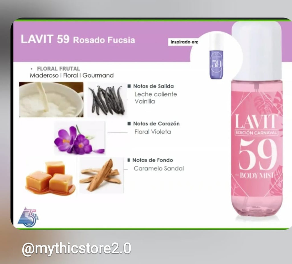 Bruma Lavit 59 Edición Carnaval 100 mL
