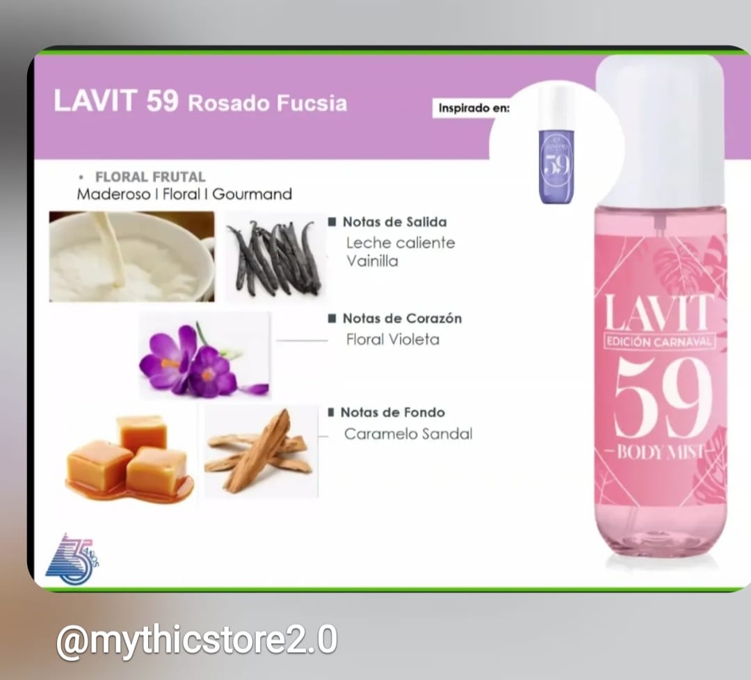Bruma Lavit 59 Edición Carnaval 100 mL