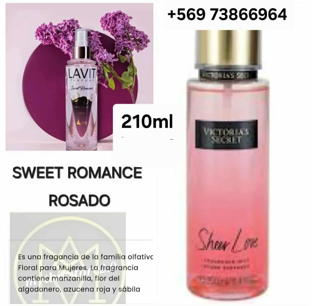 Body Splash Lavit Sweet Romance Sheer Love 210 mL